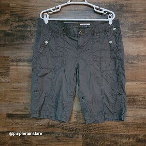 edc ESPRIT Bermuda Shorts Size 42 Tab Legs Button Flap Pocket Cotton Gorpcore